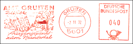 Frankatura mechaniczna: Gruiten, 2.11.1972