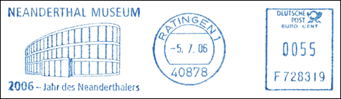 Frankatura mechaniczna: Ratingen 1, 5.07.2006