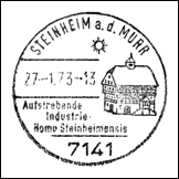 Kasownik: Steinheim an der Murr, 27.01.1973