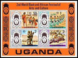 Blok: Uganda 153-156 w bloku 5