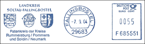 Frankatura mechaniczna: Fallingbostel 1, 7.09.2004