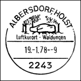 Kasownik: Albersdorf, 19.01.1978