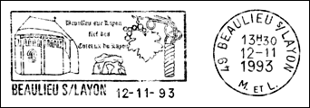 Kasownik: Beaulieu-sur-Layon, 12.11.1993