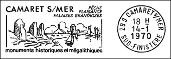 Kasownik: Camaret-sur-Mer, 14.01.1970