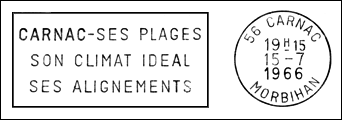 Kasownik: Carnac, 15.07.1966