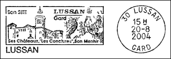 Kasownik: Lussan, 20.08.2004
