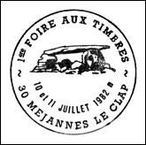 Kasownik: Méjannes-le-Clap, 10.07.1982