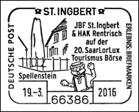 Kasownik: Sankt Ingbert, 19.03.2016