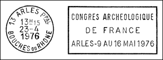 Kasownik: Arles, 23.04.1976