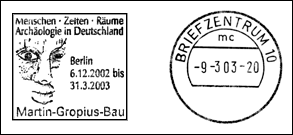 Kasownik: Briefzentrum 10, 9.03.2003