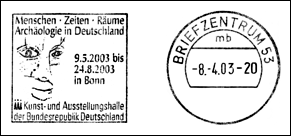 Kasownik: Briefzentrum 53, 8.04.2003