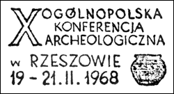 Stempel dodatkowy: Rzeszów (1), 19.02.1968