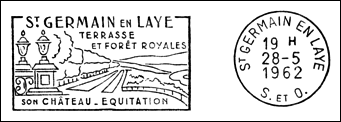 Kasownik: Saint-Germain-en-Laye, 28.05.1962
