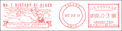 Frankatura mechaniczna: Toledo, 22.12.1939