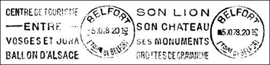 Kasownik: Belfort, 5.11.1928
