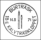Kasownik: Burträsk, 14.03.1971
