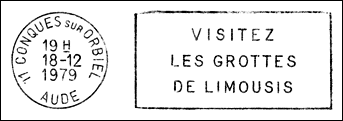 Kasownik: Conques-sur-Orbiel, 18.12.1979