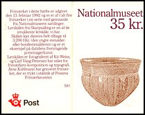 Zeszycik znaczkowy: Dania 1018