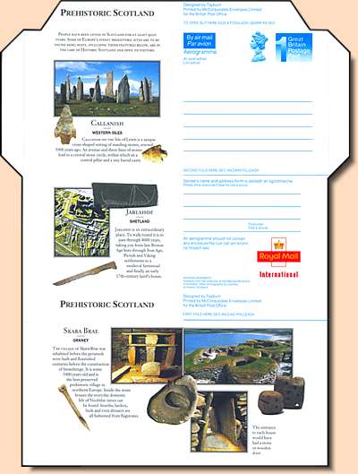 Całostka - aerogram: Wielka Brytania LF 146