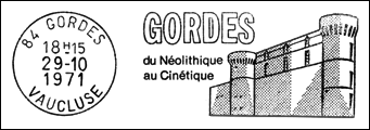 Kasownik: Gordes, 29.10.1971