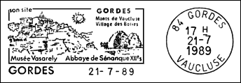 Kasownik: Gordes, 21.07.1989