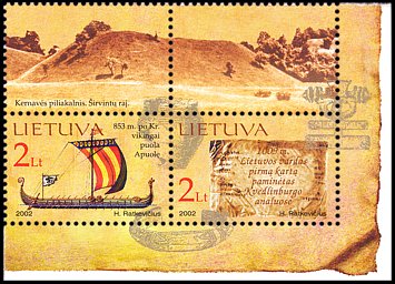 Blok: Litwa 798-799 z bloku 25