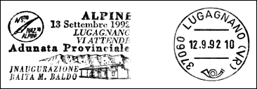 Kasownik: Lugagnano, 12.09.1992