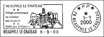Kasownik: Neauphle-le-Château PP, 9.09.2000