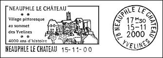 Kasownik: Neauphle-le-Château, 15.11.2000