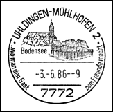Kasownik: Uhldingen-Mühlhofen 2, 3.06.1986
