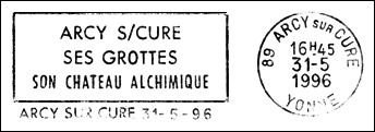 Kasownik: Arcy-sur-Cure, 31.05.1996