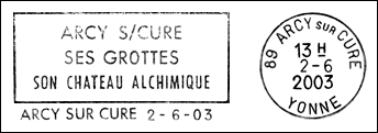 Kasownik: Arcy-sur-Cure, 2.06.2003
