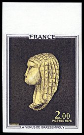 Znaczek_B: Francja 1955 B