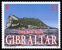 Znaczek: Gibraltar 1017