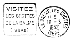 Kasownik: La Balme-les-Grottes, 10.03.1952