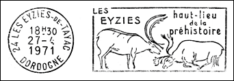 Kasownik: Les Eyzies-de-Tayac, 27.04.1971