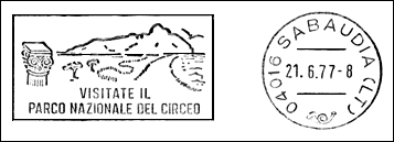 Kasownik: Sabaudia, 21.06.1977