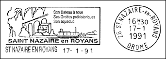 Kasownik: Saint-Nazaire-en-Royans, 17.01.1991
