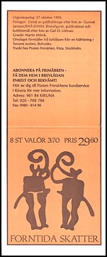 Zeszycik znaczkowy: Szwecja (MH 208)