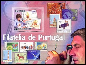 Blok: Wyspy Św. Tomasza i Książęca 4679 w bl. 799