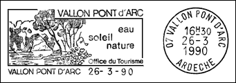 Kasownik: Vallon-Pont-d'Arc, 26.03.1990